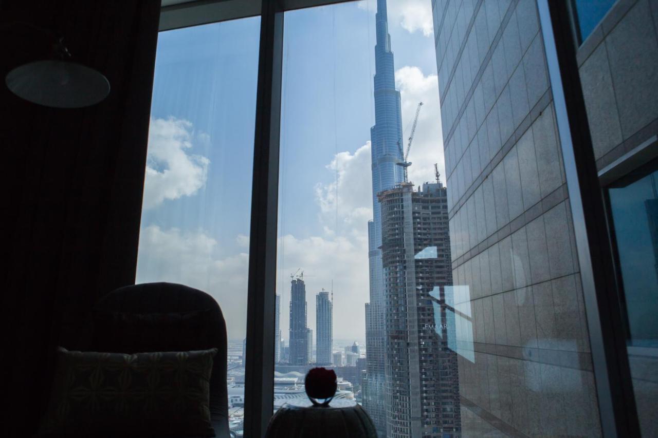 Dream Inn Apartments - 48 Burj Gate Downtown Skyline Views Dubai Kamer foto
